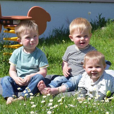 Unsere drei Enkel Konrad, Josef & Antonius